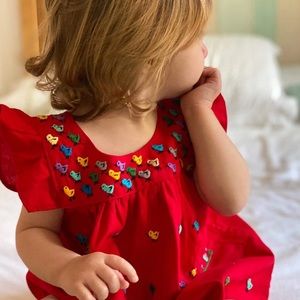 Cabo Authentic Mexican Little Chica Dress 3 yr